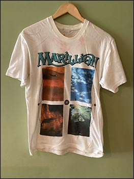 T-Shirt: Marillion European Tour (front) - March-April 1990